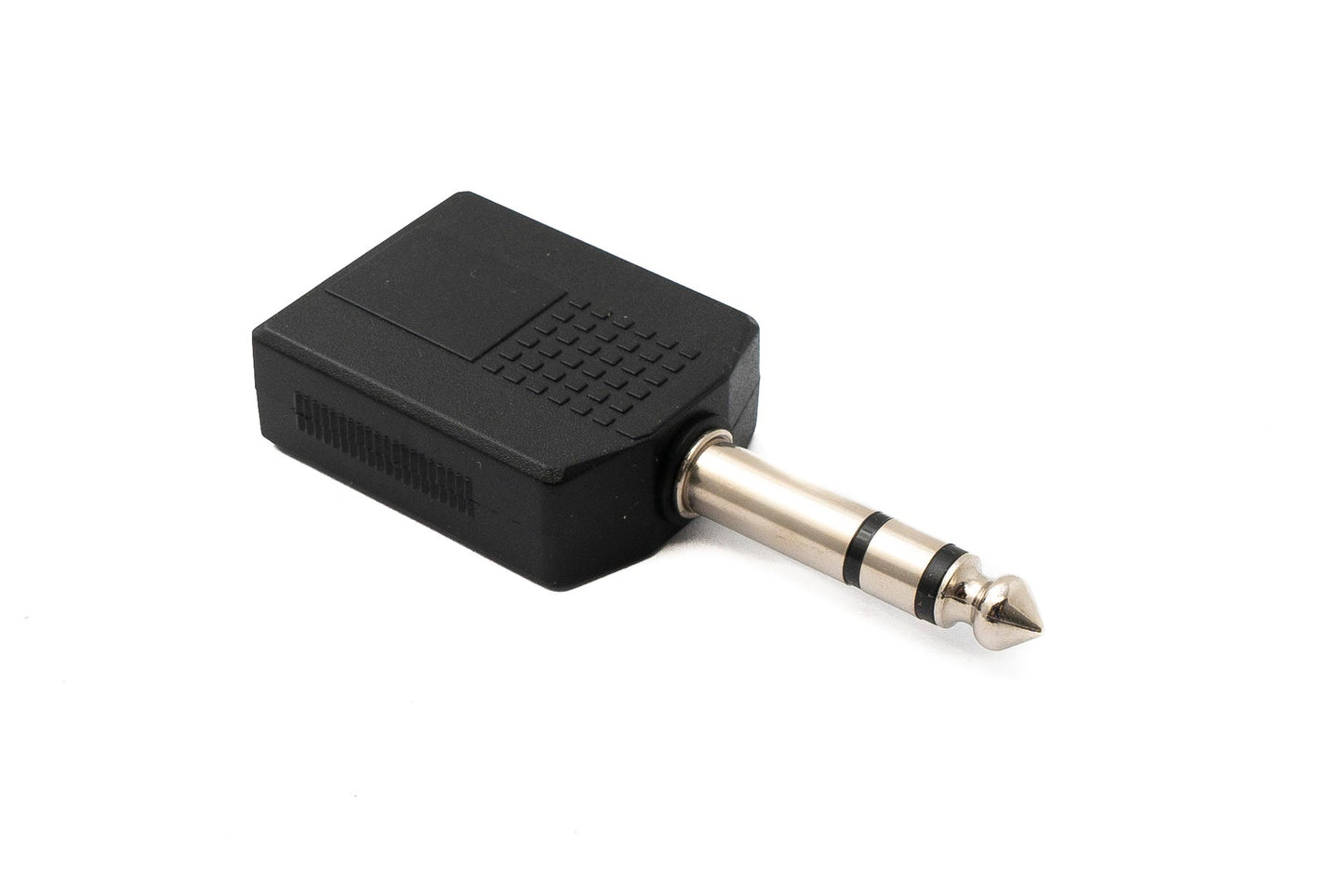 SYSTEM-S Y Audio Adapter Stereo TRS 6.35 mm Klinke Stecker zu 2x Buchse 1/4" Splitter Kabel