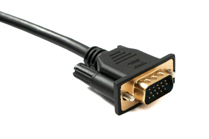 SYSTEM-S D Sub15 Kabel 150 cm HD VGA 15 Pin Stecker zu Stecker DB15 Winkel Right Angled