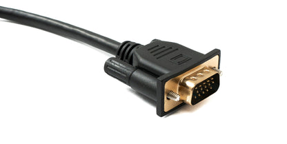 SYSTEM-S D Sub15 Kabel 50 cm HD VGA 15 Pin Stecker zu Stecker DB15 Winkel Right Angled