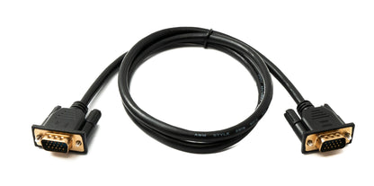 SYSTEM-S D Sub15 cable 100 cm HD VGA 15 pin male to male DB15