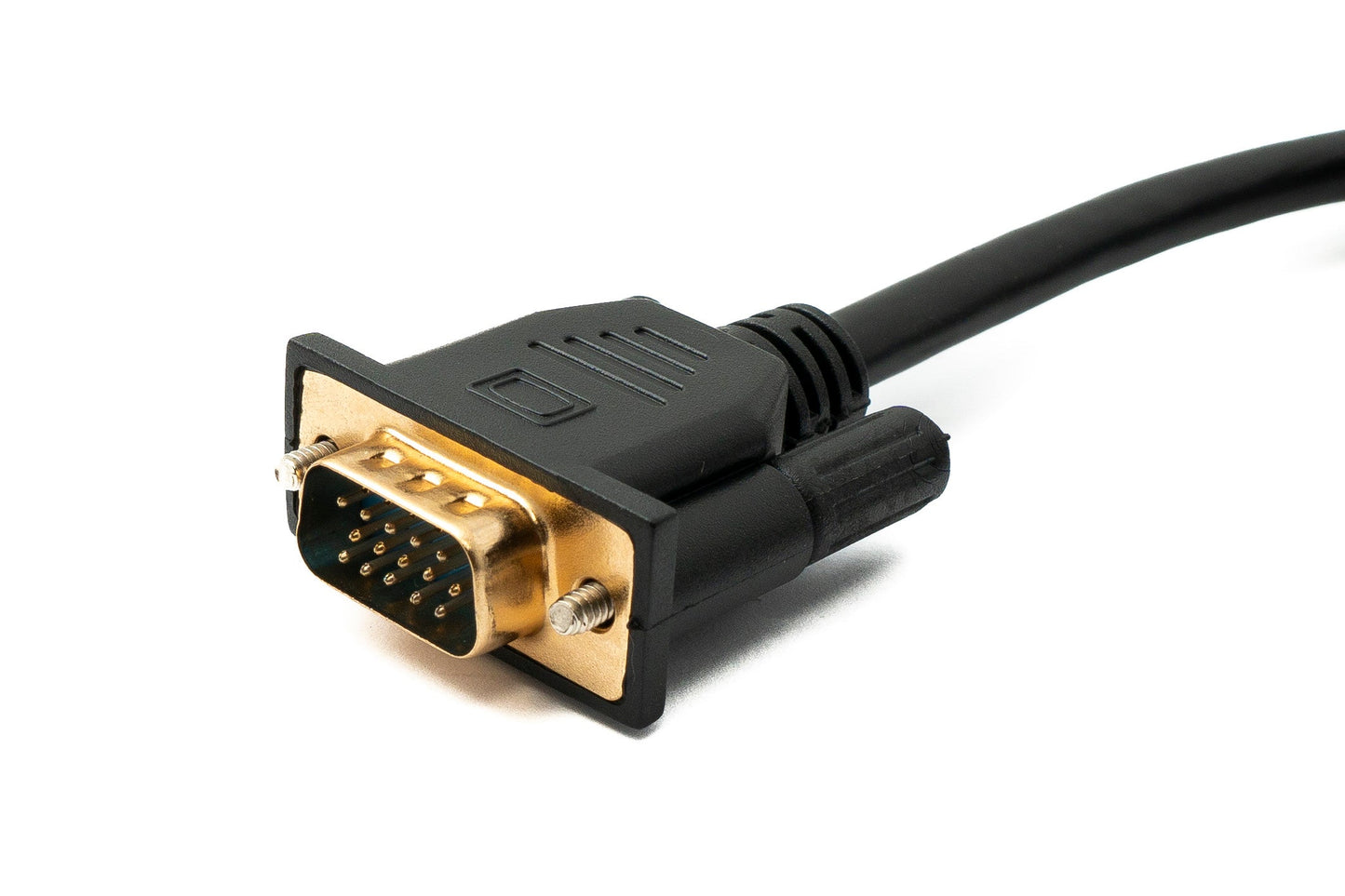 SYSTEM-S D Sub15 Kabel 100 cm HD VGA 15 Pin Stecker zu Buchse DB15