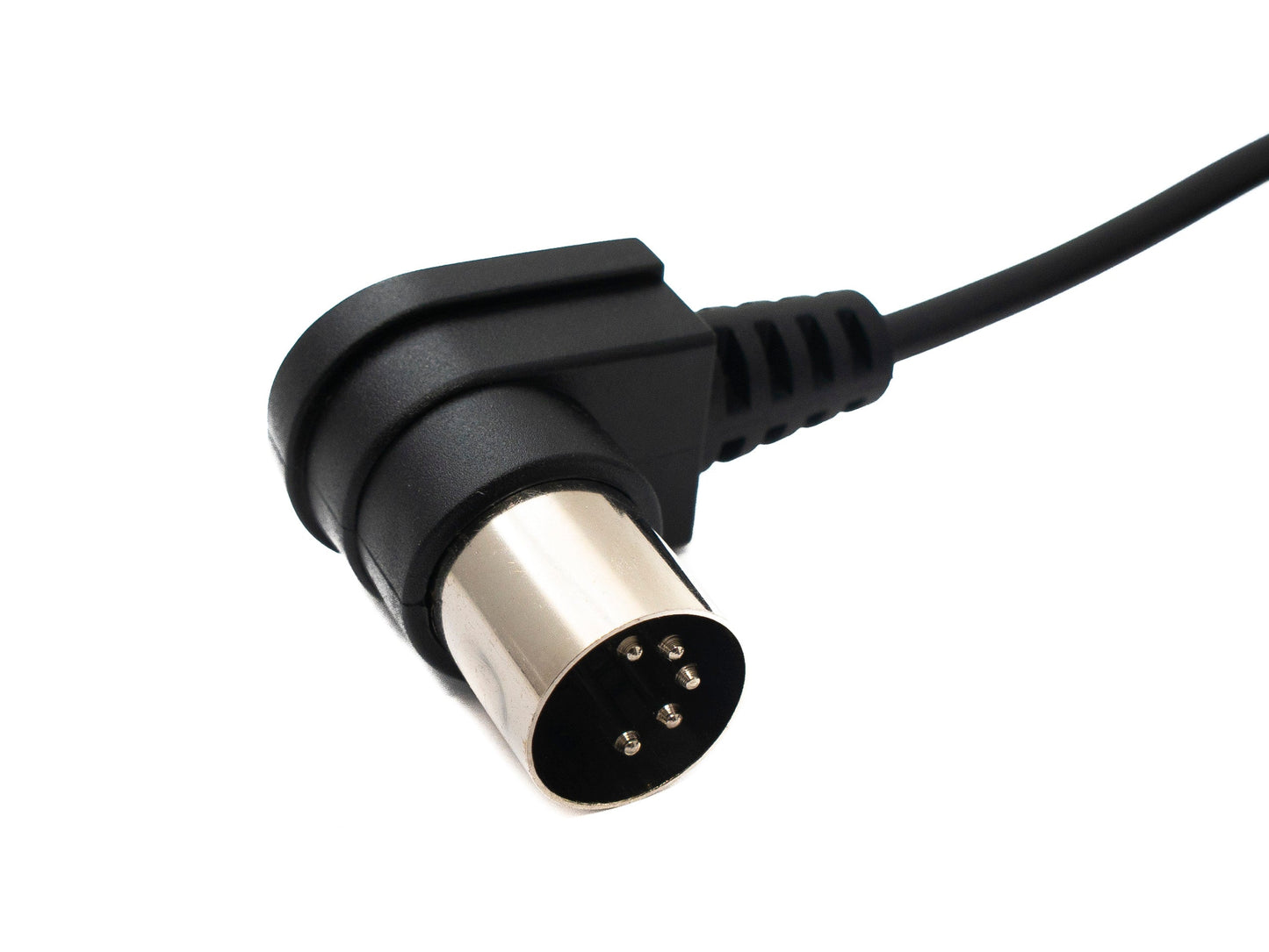 SYSTEM-S MIDI Kabel 3 m Din 5 Pin Stecker zu 3,5 mm Klinke Stecker AUX Winkel