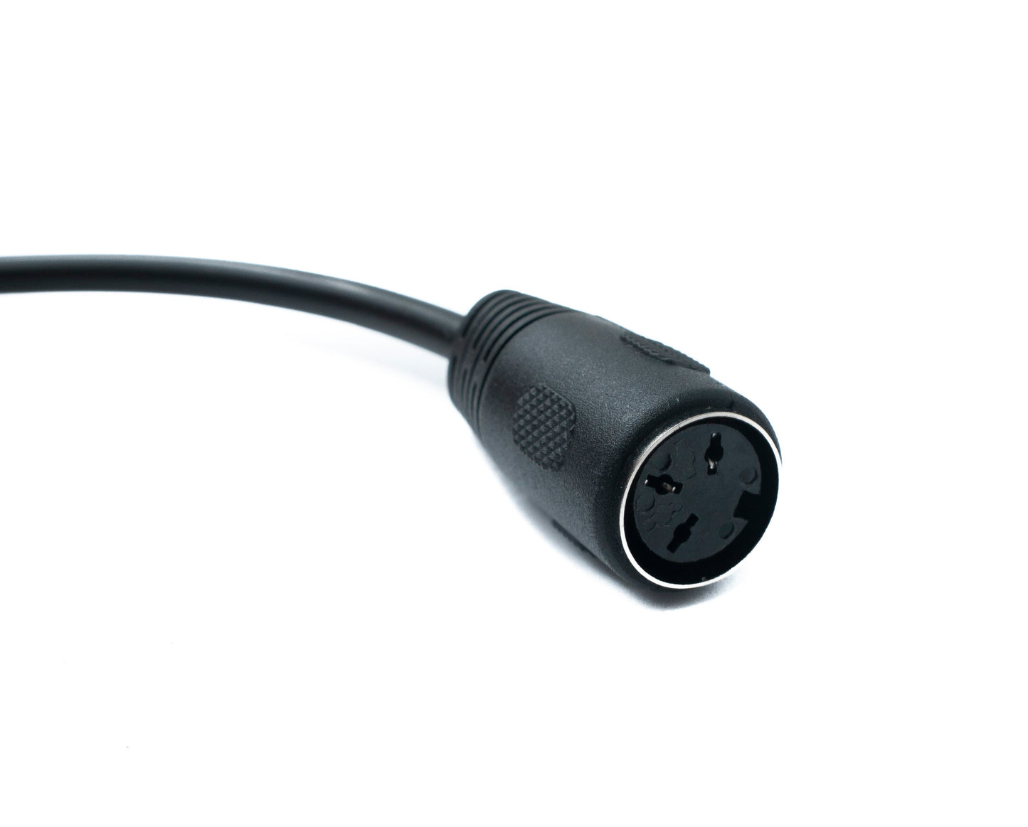 SYSTEM-S S-Video Kabel 5 m Din 3 Pin Stecker zu Buchse in Schwarz