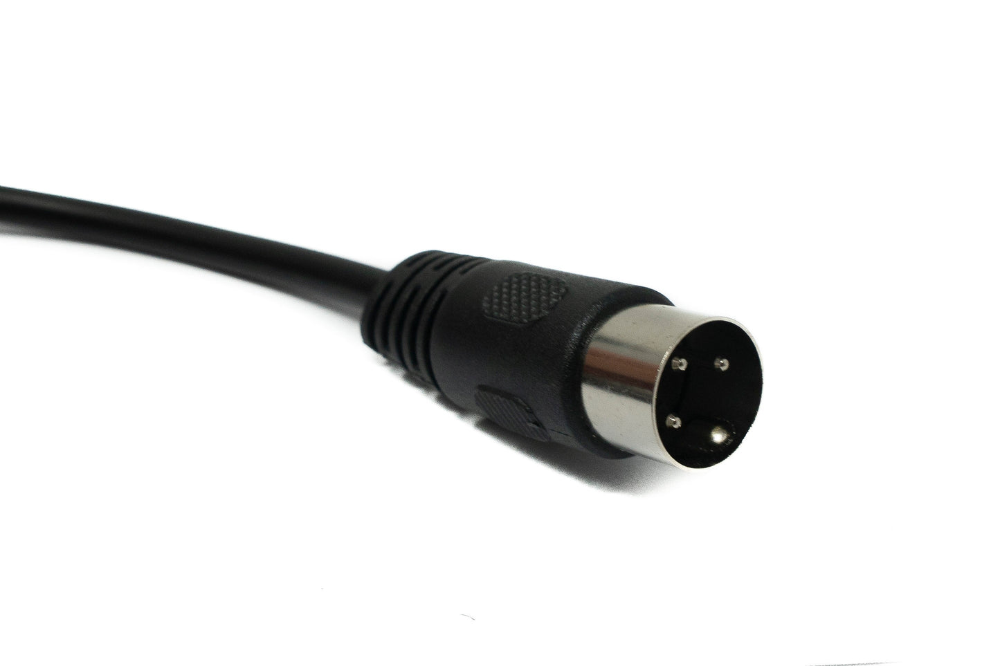 SYSTEM-S S-Video cable 100 cm Din 3 pin male to female in black