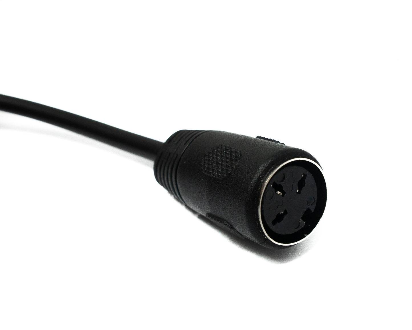 SYSTEM-S S-Video Kabel 150 cm Din 3 Pin Stecker zu Buchse in Schwarz