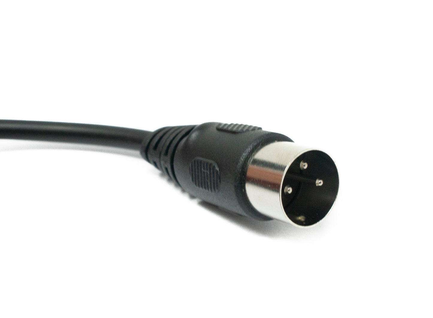 SYSTEM-S S-Video Kabel 50 cm Din 3 Pin Stecker zu Buchse in Schwarz