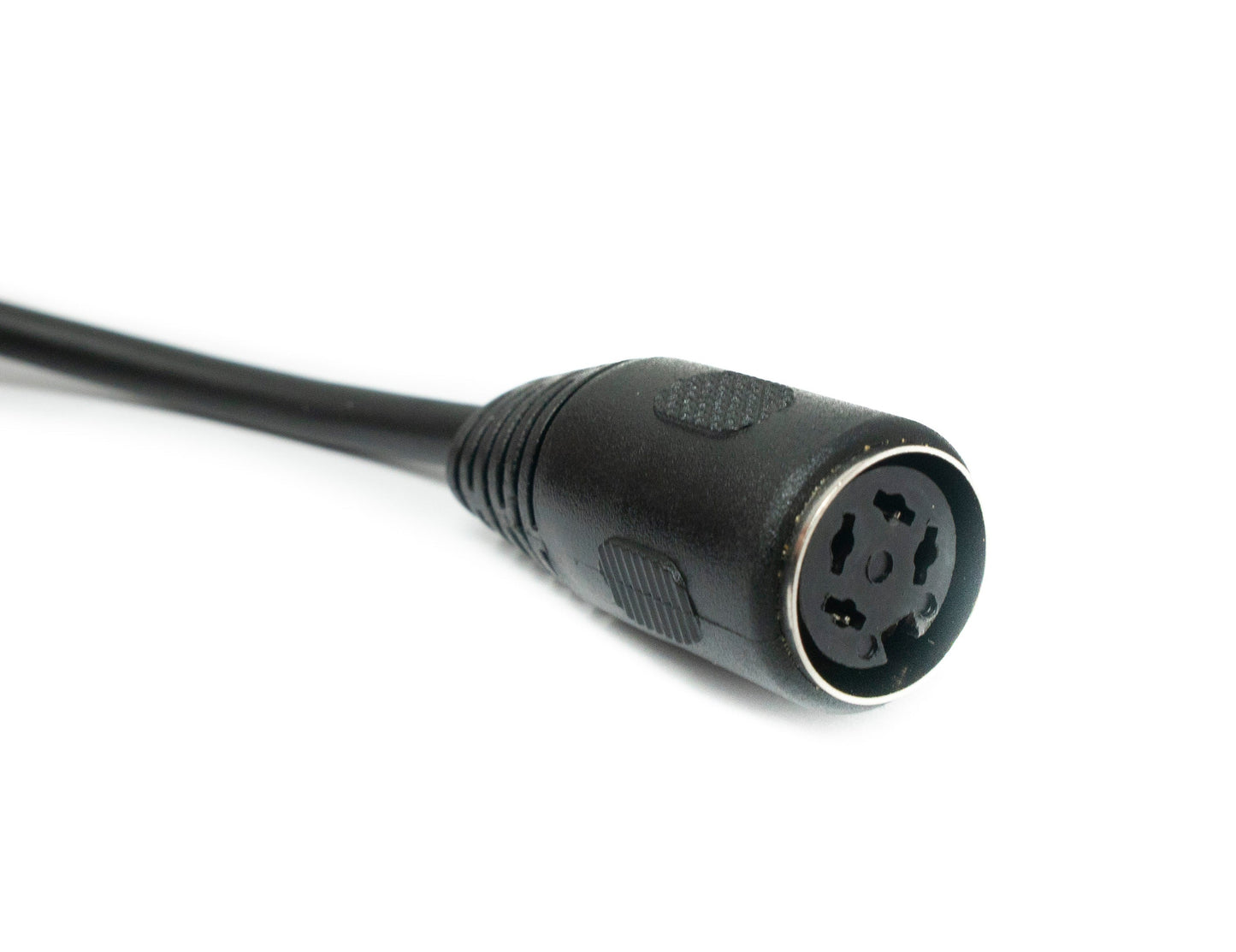 SYSTEM-S S-Video cable 150 cm Din 4 pin male to female in black