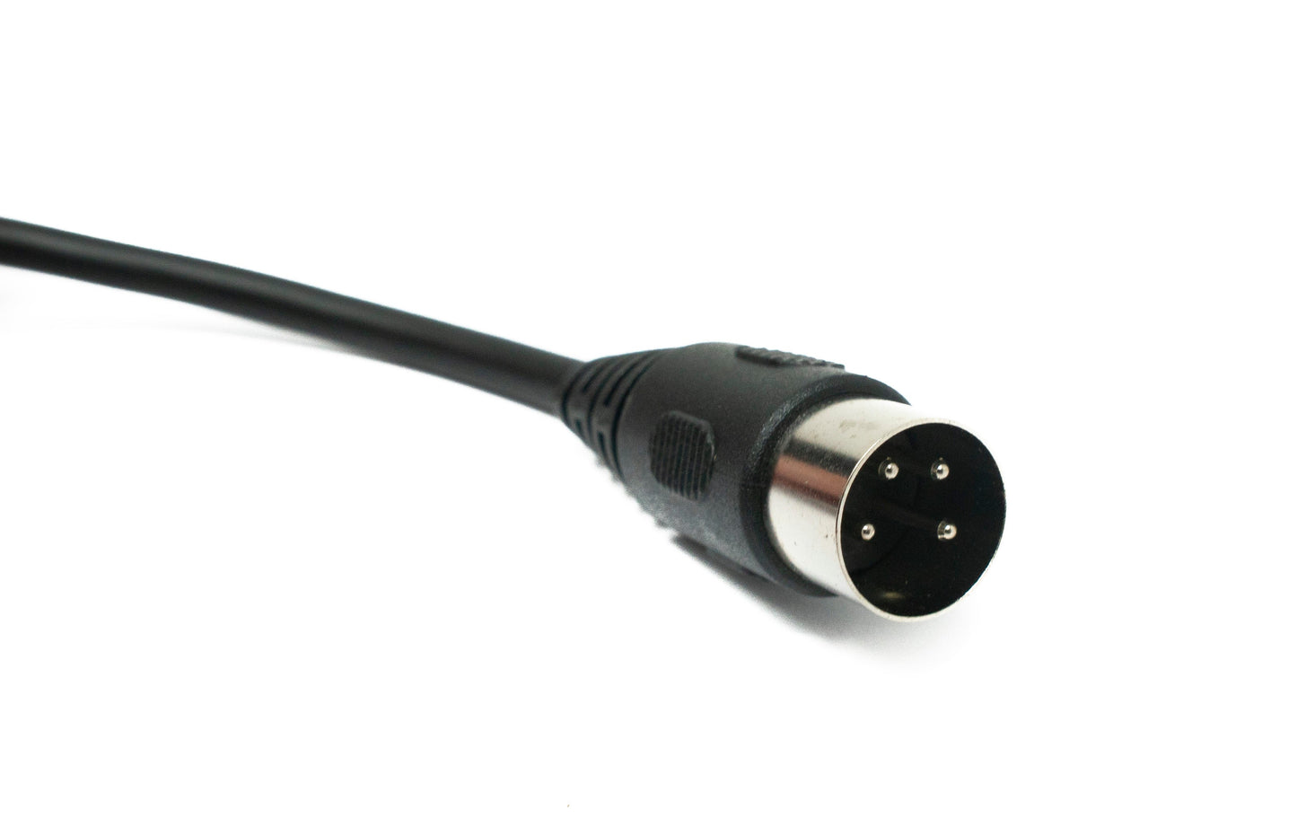 SYSTEM-S S-Video cable 150 cm Din 4 pin male to female in black