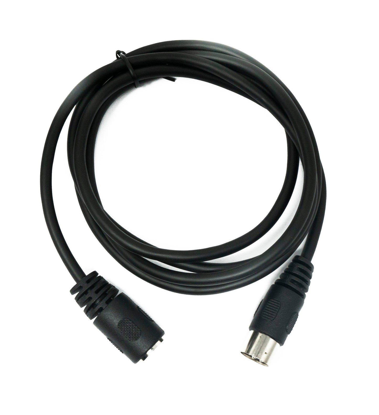 SYSTEM-S S-Video Kabel 150 cm Din 6 Pin Stecker zu Buchse in Schwarz
