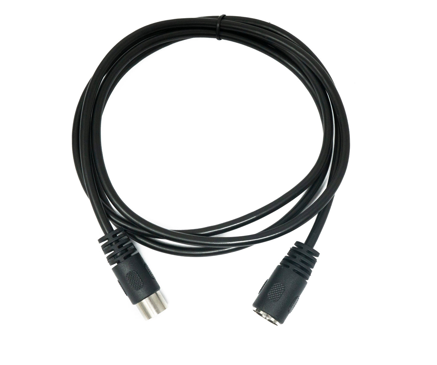 SYSTEM-S S-Video cable 150 cm Din 7 pin male to female in black