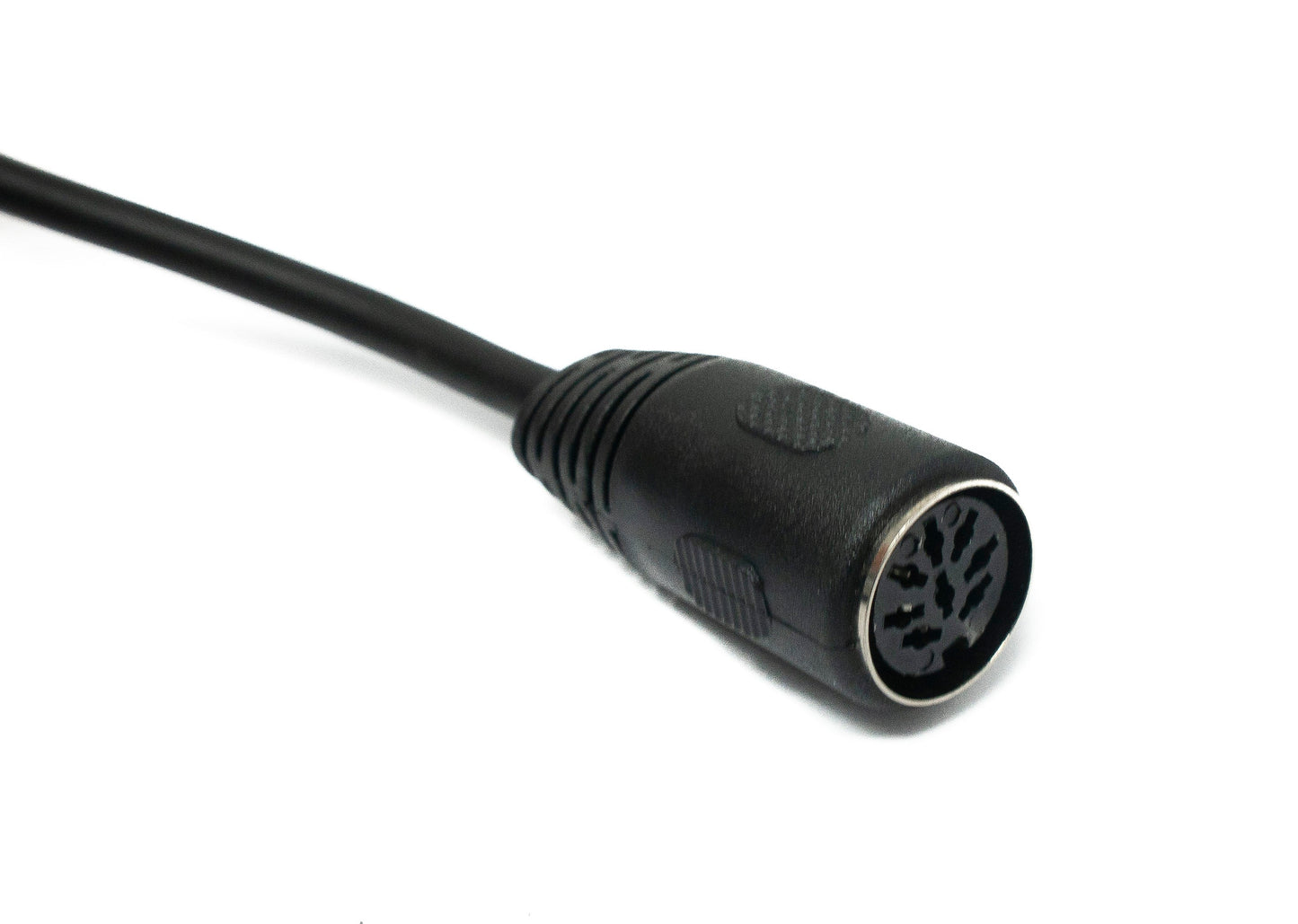 SYSTEM-S S-Video cable 150 cm Din 8 pin male to female in black