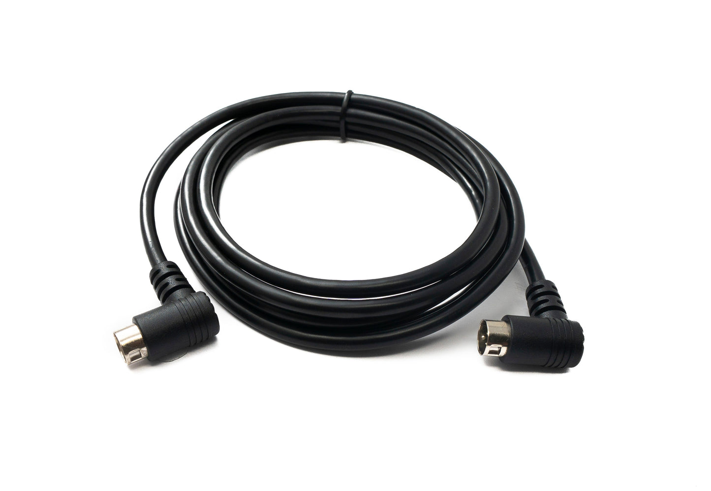 SYSTEM-S S-Video cable 180 cm Din 4 pin plug to plug dual angle