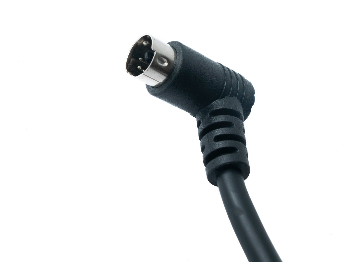 SYSTEM-S S-Video Kabel 180 cm Din 6 Pin Stecker zu Stecker Dual Winkel