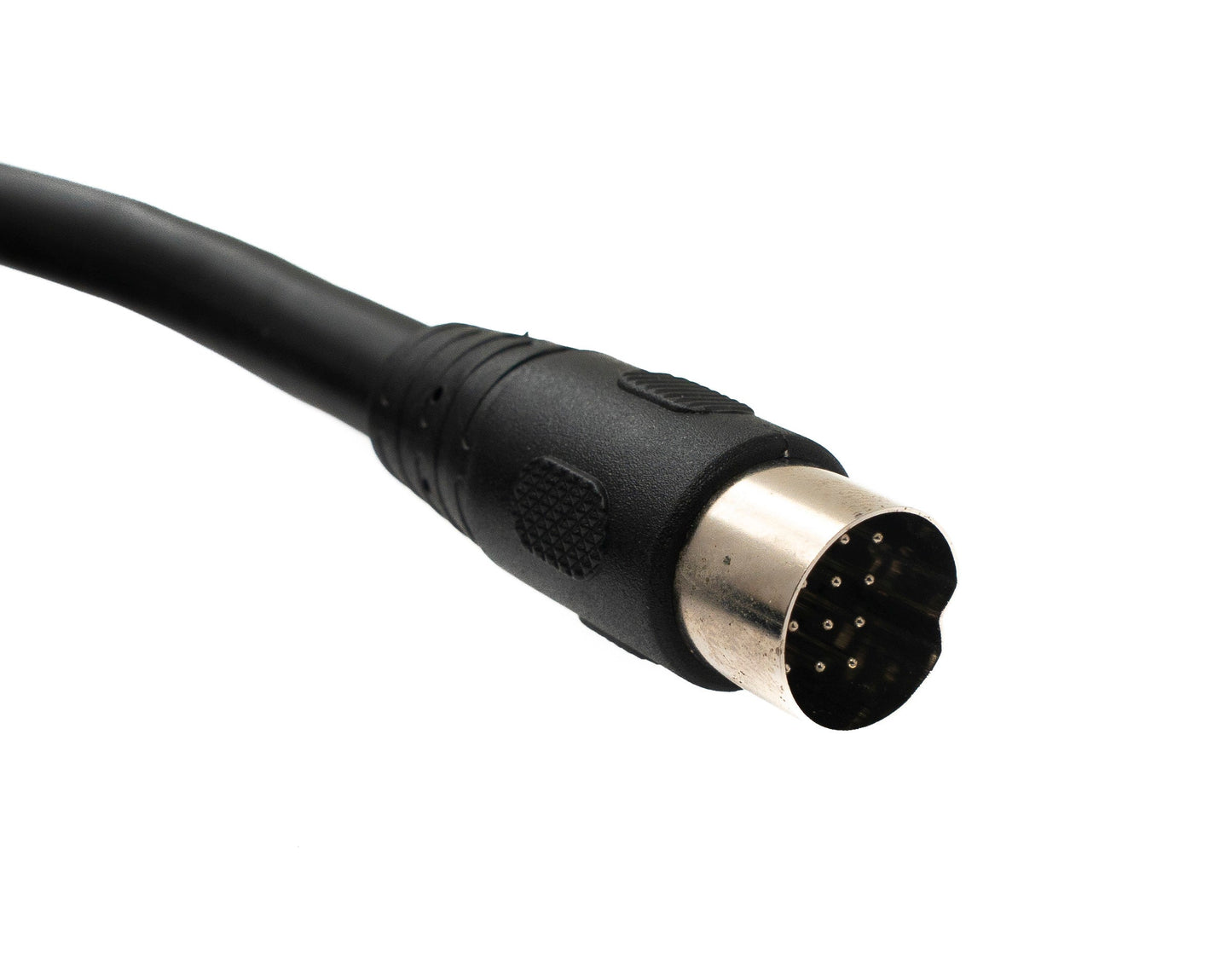 SYSTEM-S S-Video Kabel 150 cm Din 13 Pin Stecker zu Stecker Schwarz