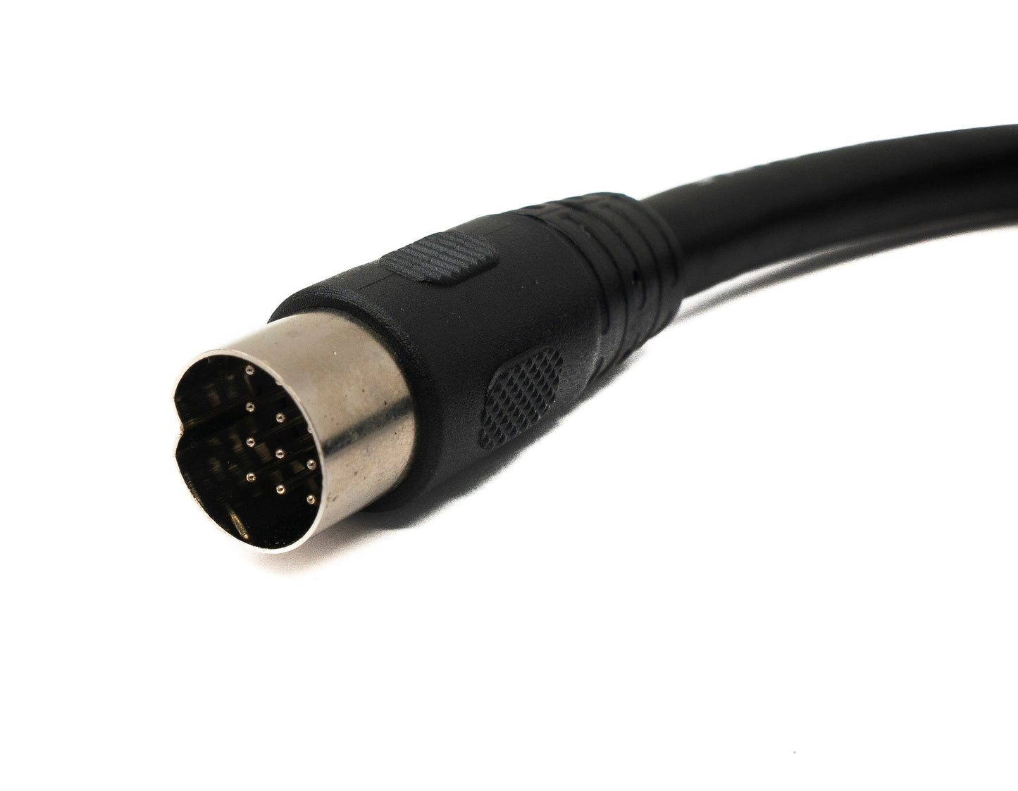 SYSTEM-S S-Video Kabel 150 cm Din 13 Pin Stecker zu Stecker Schwarz