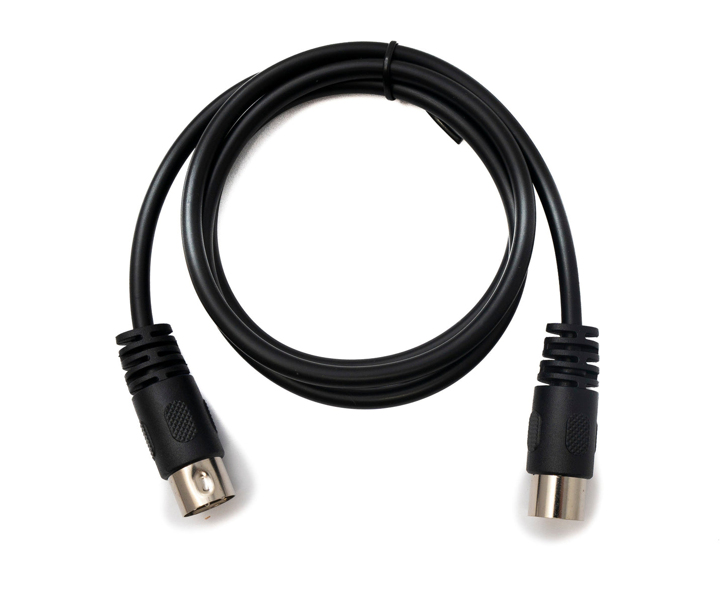 SYSTEM-S S-Video Kabel 100 cm Din 3 Pin Stecker zu Stecker Schwarz
