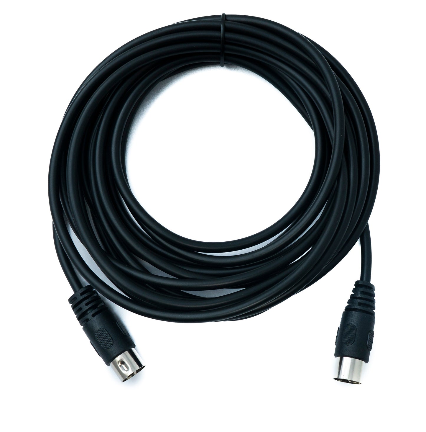 SYSTEM-S S-Video Kabel 5 m Din 3 Pin Stecker zu Stecker Schwarz