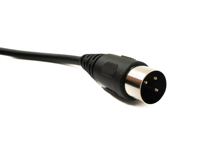 SYSTEM-S S-Video cable 3 m Din 3 pin male to male black