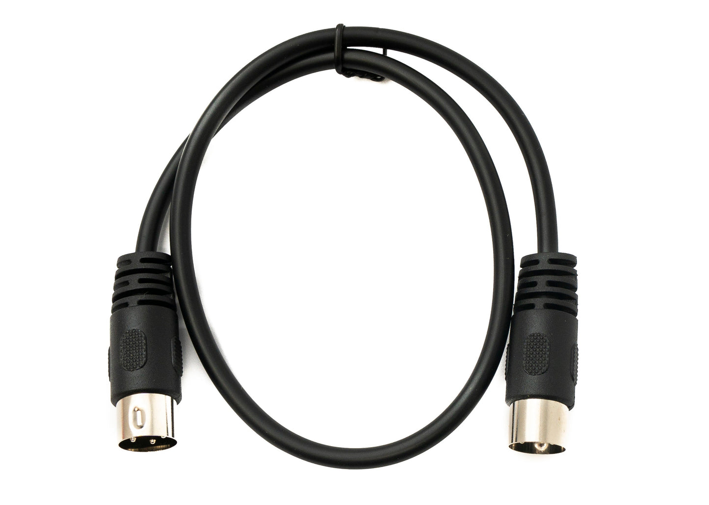 SYSTEM-S S-Video Kabel 50 cm Din 3 Pin Stecker zu Stecker Schwarz