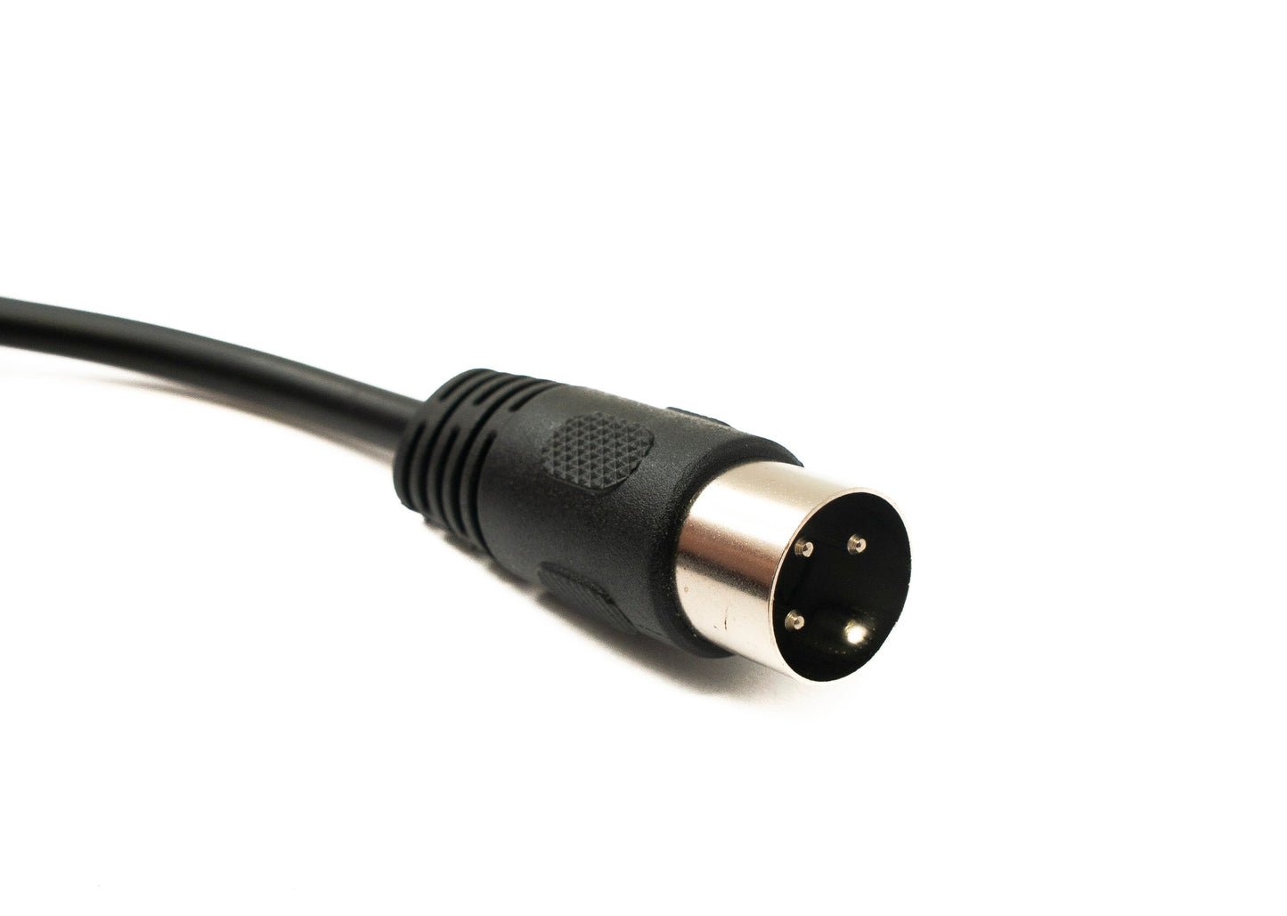 SYSTEM-S S-Video Kabel 50 cm Din 3 Pin Stecker zu Stecker Schwarz