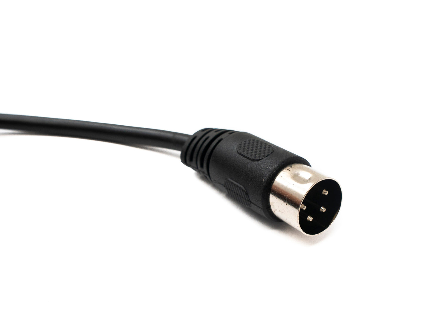SYSTEM-S S-Video Kabel 100 cm Din 4 Pin Stecker zu Stecker Schwarz
