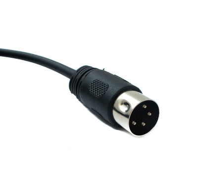 SYSTEM-S S-Video cable 3 m Din 4 pin male to male black