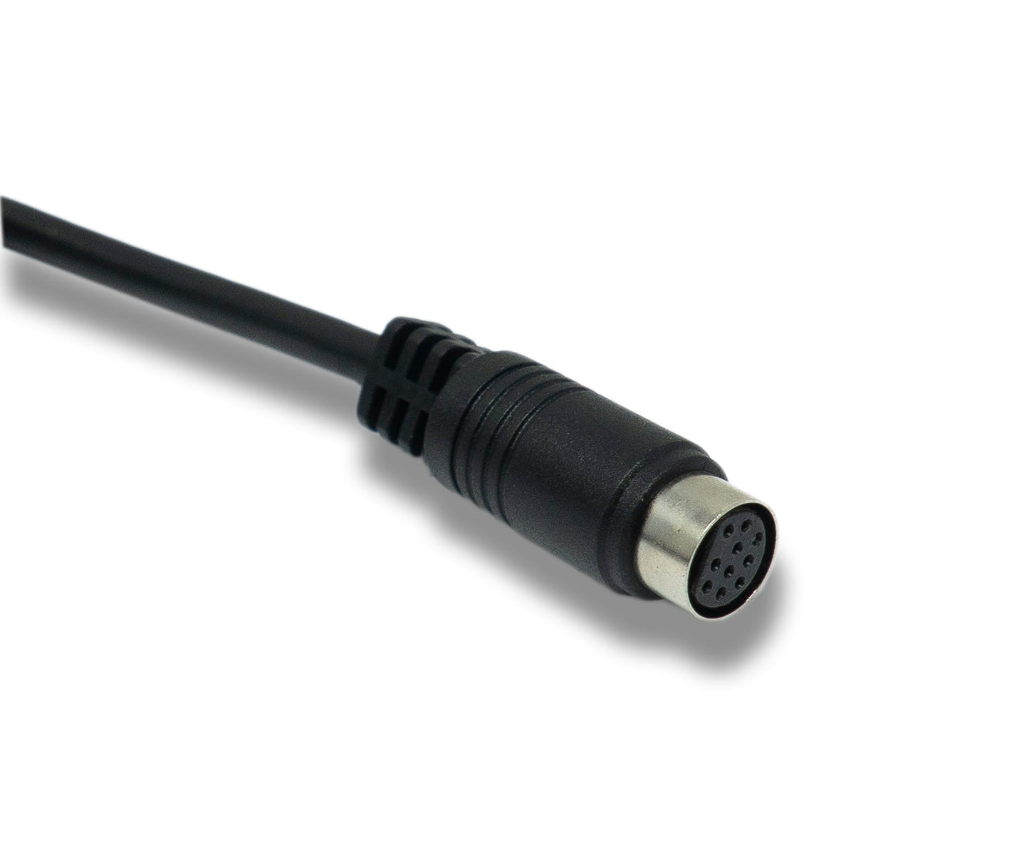 SYSTEM-S S-Video Kabel 150 cm Mini Din 10 Pin Buchse zu Buchse in Schwarz