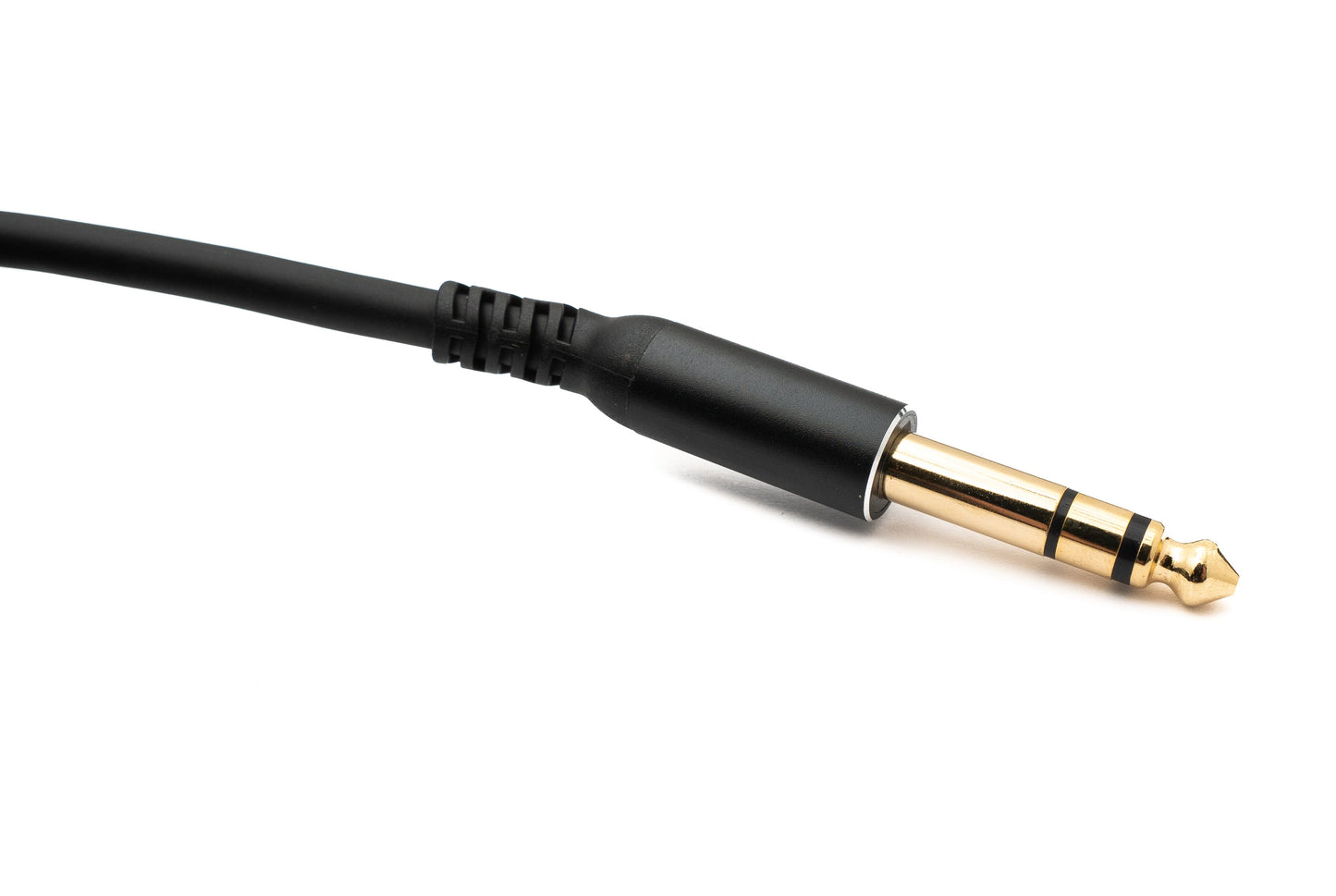 SYSTEM-S Audio Kabel 10 m 6.35 mm Klinke Stecker zu XLR 3 Pin Buchse in Schwarz