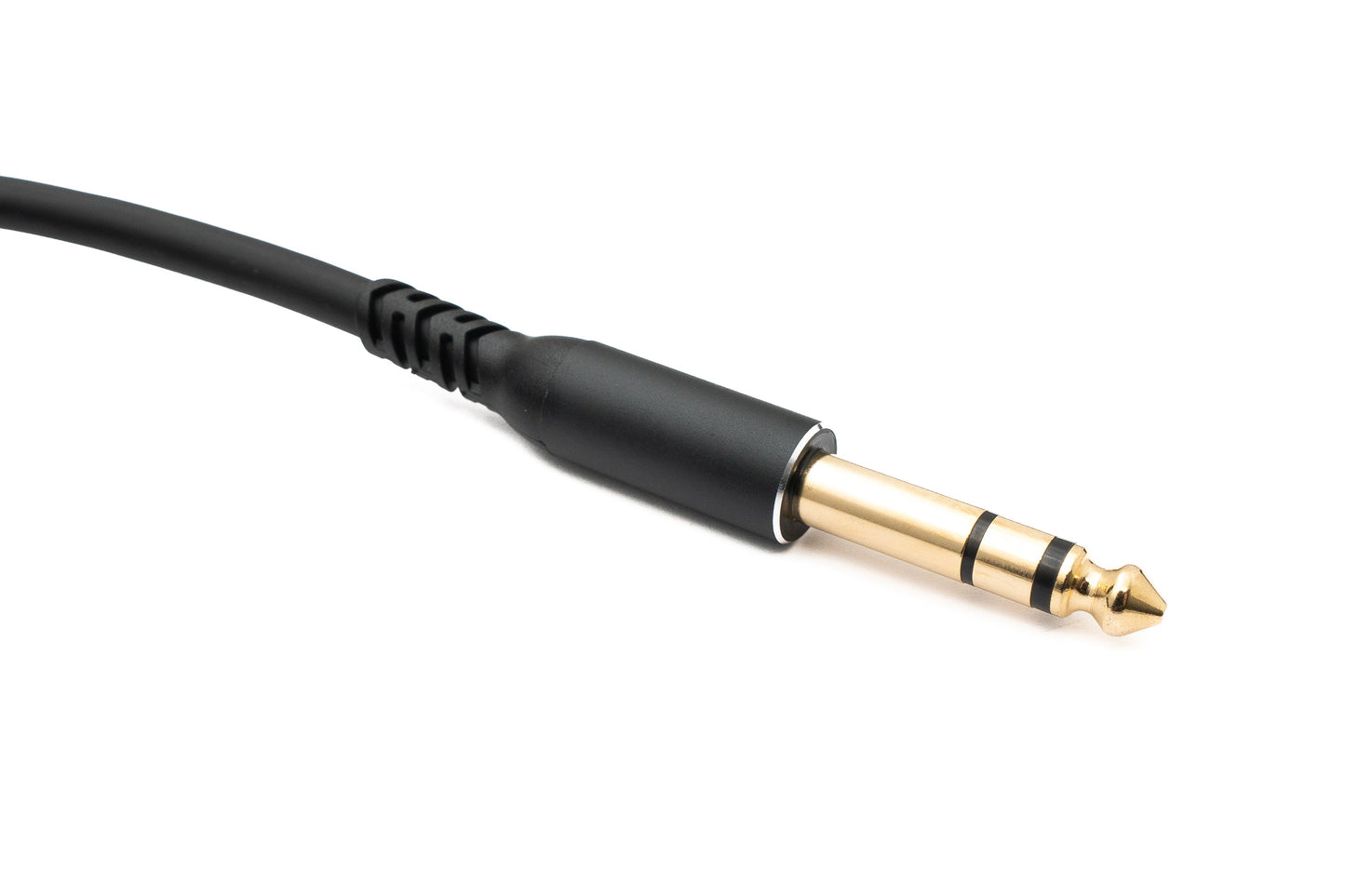 SYSTEM-S Audio Kabel 2 m 6.35 mm Klinke Stecker zu XLR 3 Pin Buchse in Schwarz