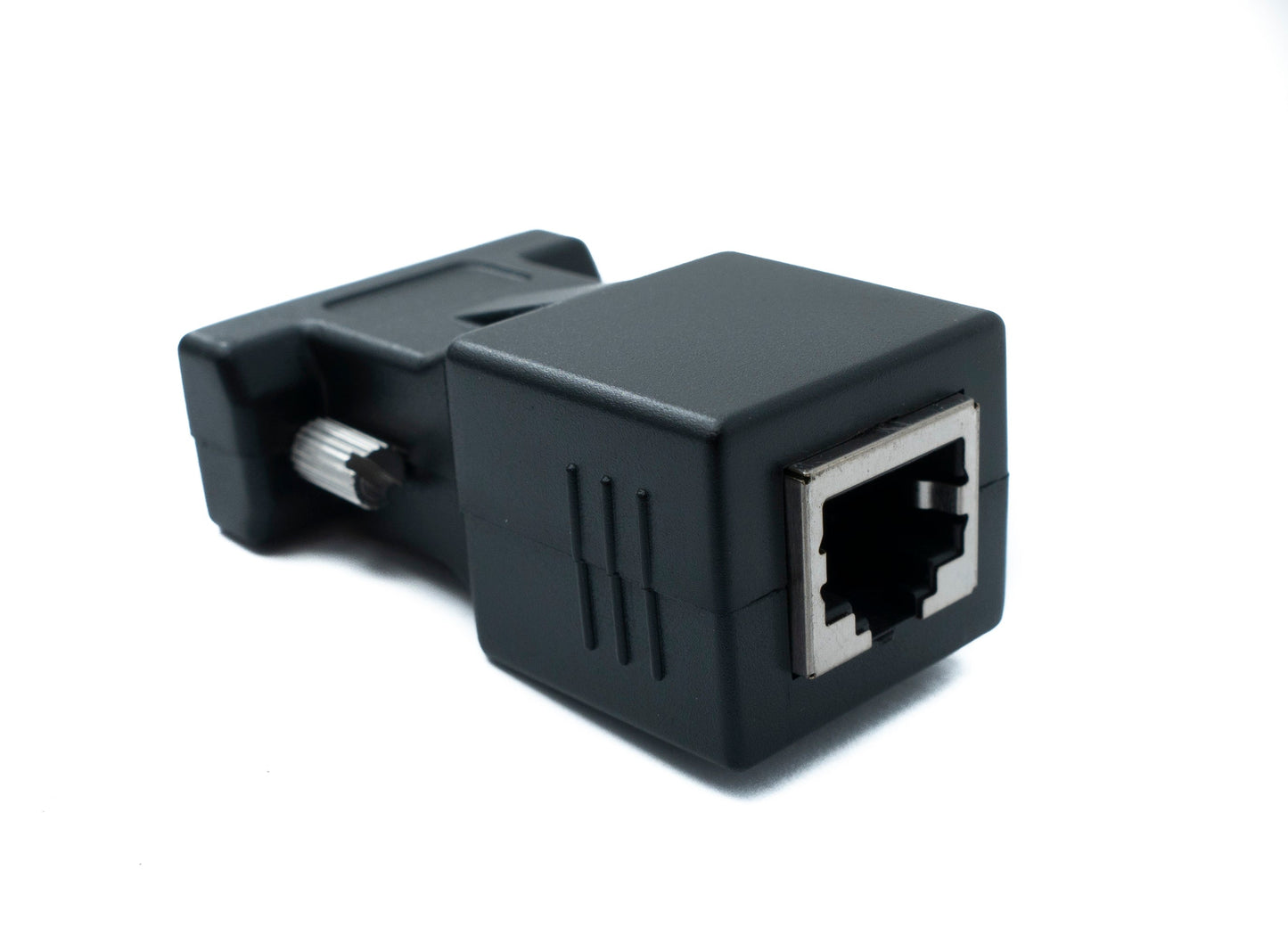 SYSTEM-S Ethernet VGA over IP Konverter 2x VGA Buchse zu LAN RJ45 Buchse 20m Reichweite