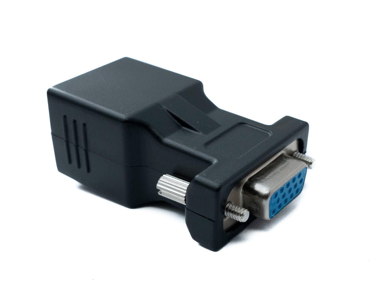 SYSTEM-S Ethernet VGA over IP Konverter 2x VGA Buchse zu LAN RJ45 Buchse 20m Reichweite