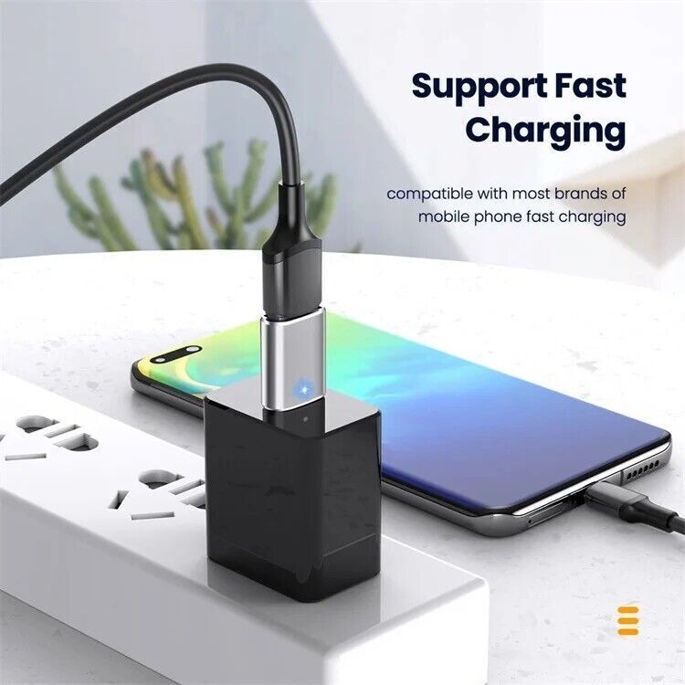 2 Pieces USB-C Male to USB-A Female USB Adapter USB 3.0 OTG