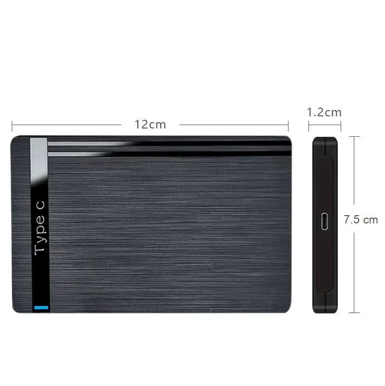 External hard drive case USB 3.1 USB-C 2.5 inch SATA HDD SSD