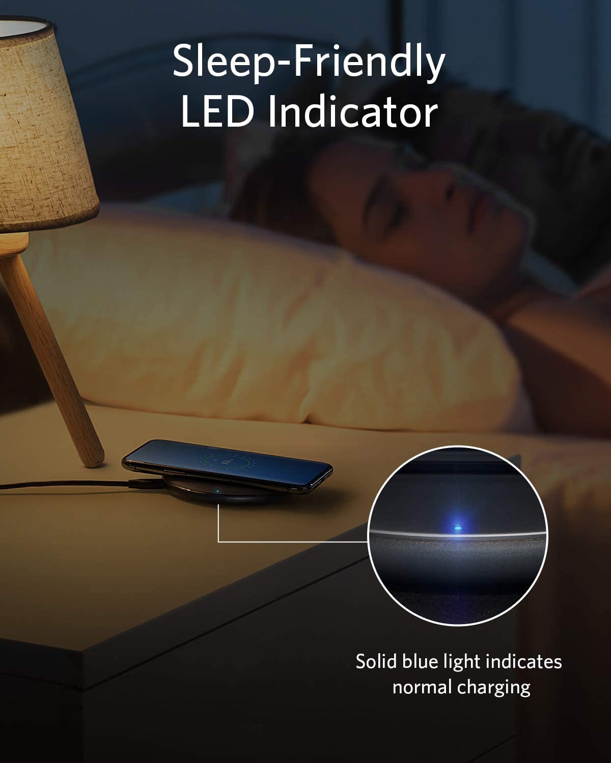 15W Wireless Charger Pad Qi Charger Inductive Charging Station