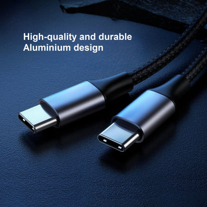 USB-C Male to USB-C Male Cable 60W Fast Charging