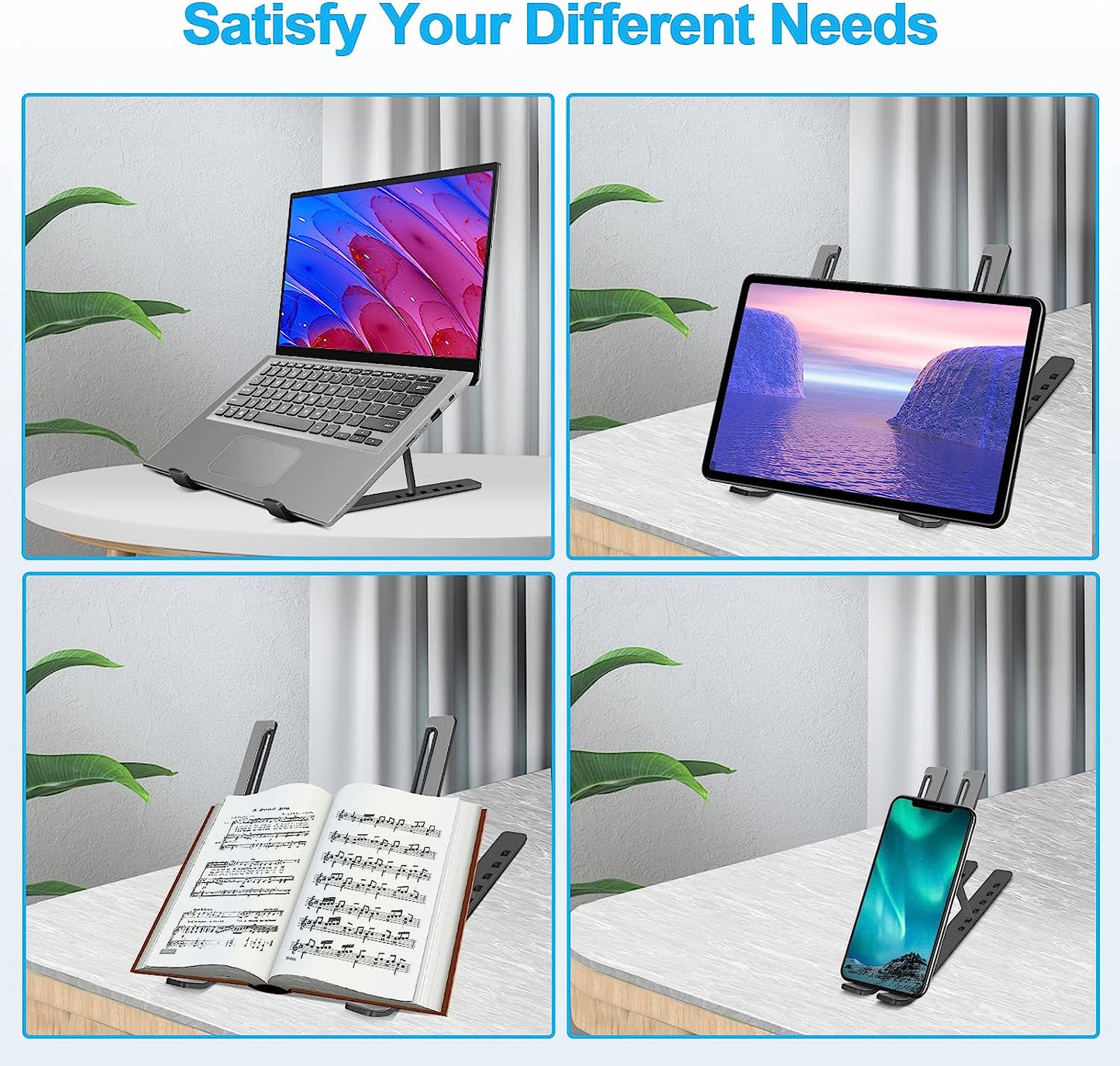 Laptop Stand Foldable Stand Notebook Stand Holder Angle Adjustable