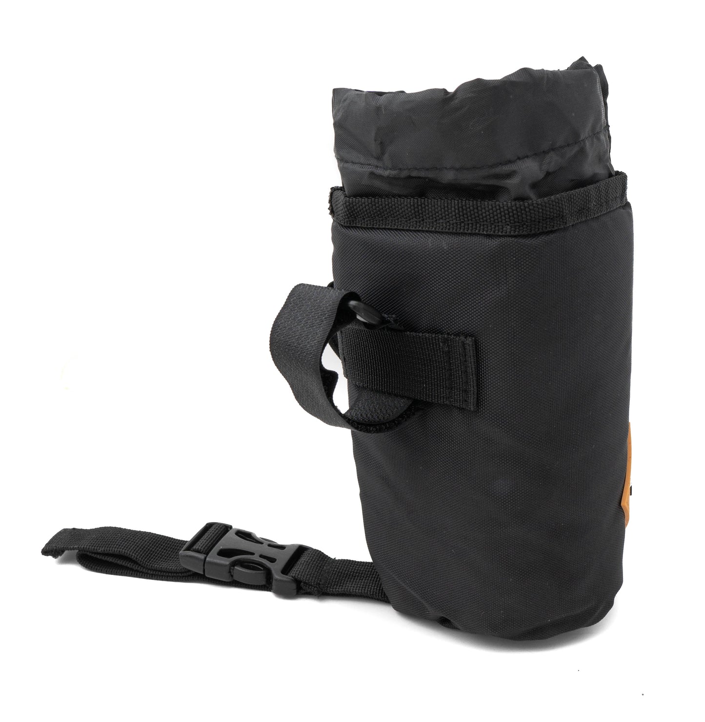 SYSTEM-S Bicycle Water Bottle Bag Waterproof Drinks Holder for Handlebar in Black
