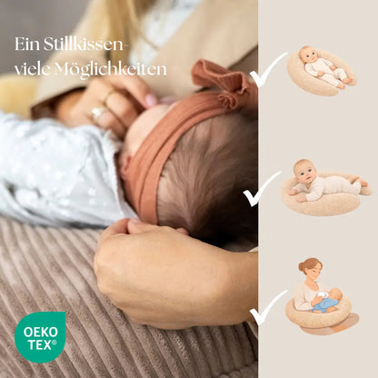 Stillkissen Halbmond Cord – Komfort & Stil