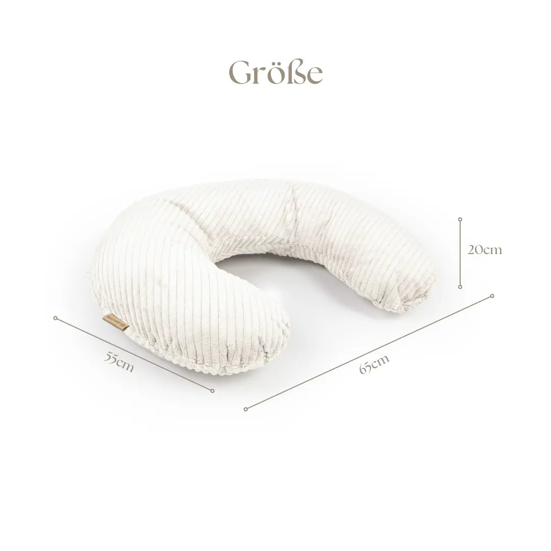 Stillkissen U-Form Cord – abnehmbarer Bezug