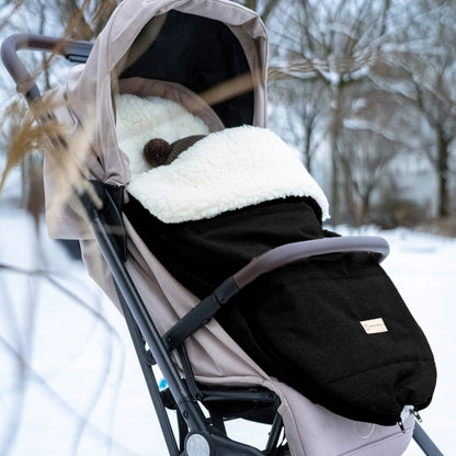 Winterfußsack Merino – wasserabweisend & warm