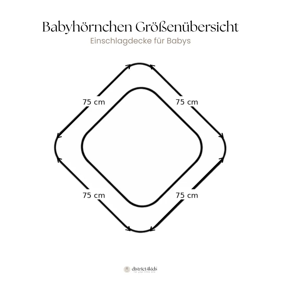 Babyhörnchen Musselin – weich & atmungsaktiv