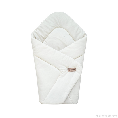 Baby snuggle blanket made from 100% organic cotton – sustainable &amp; cuddly swaddling blanket