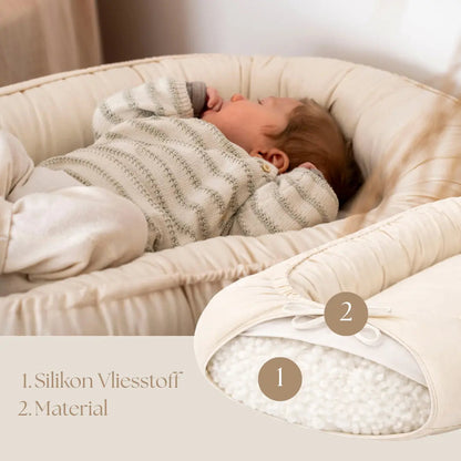 Babynest Bio-Baumwolle – Geborgenheit ab Geburt