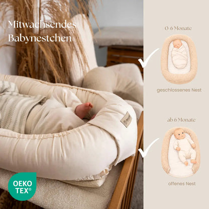 Babynest Bio-Baumwolle – Geborgenheit ab Geburt