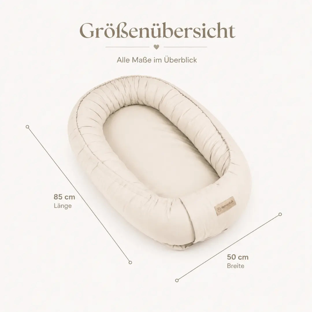Babynest Bio-Baumwolle – Geborgenheit ab Geburt