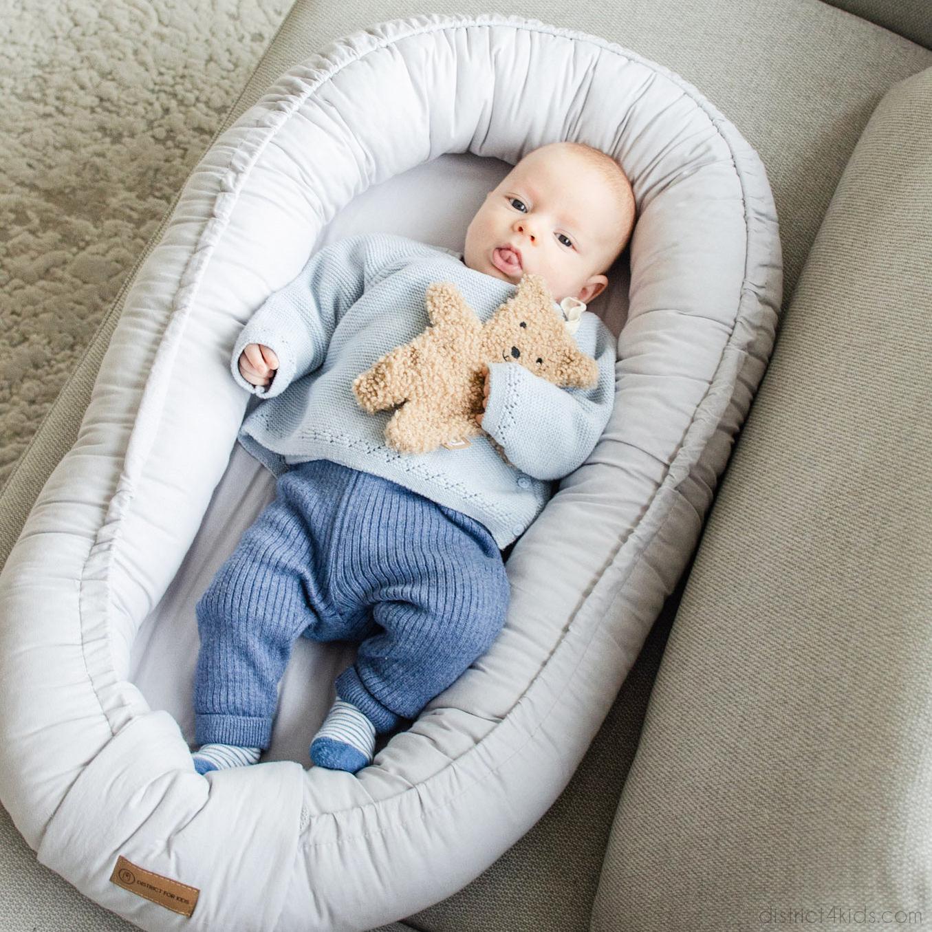 Babynestchen Baumwolle – Kuscheliger Baby-Kokon