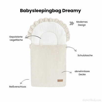 Babyschlafsack Dreamy Cord – Kuscheliger Ganzjahresschlafsack