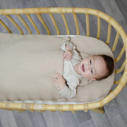 Babyschlafsack Sleepy Leinen | 2.5 TOG Ganzjahresschlafsack