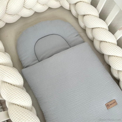 Babyschlafsack Sleepy Musselin – Atmungsaktiver Ganzjahresschlafsack