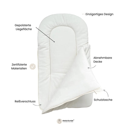Babyschlafsack Sleepy Bio-Baumwolle – 2.5 TOG Ganzjahr